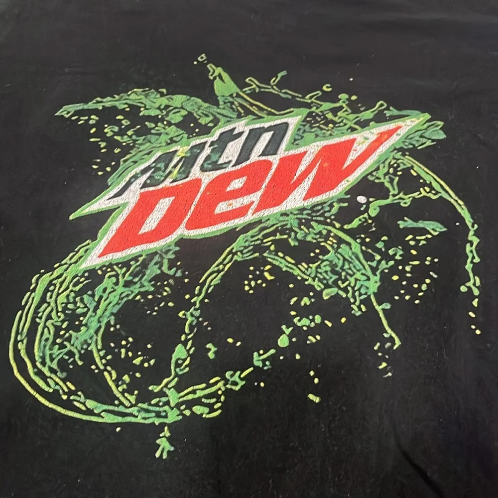 Mountain Dew T-Shirt- Size Large - Picture 2 of 4